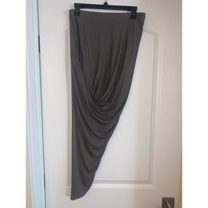 Helmut Lang Draped Skirt